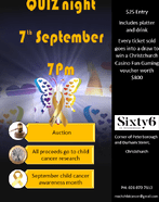 Quiz & Auction - 7th September 2017 - Click here